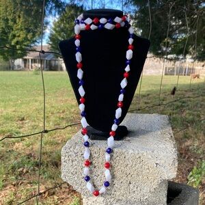 VTG Multi Color Beaded Necklace